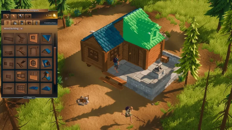 Screenshot do game Len's Island - Base Building