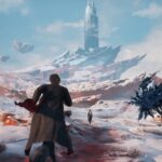 Cena de combate estilizado de Lost Soul Aside com o protagonista em meio a efeitos visuais intensos.