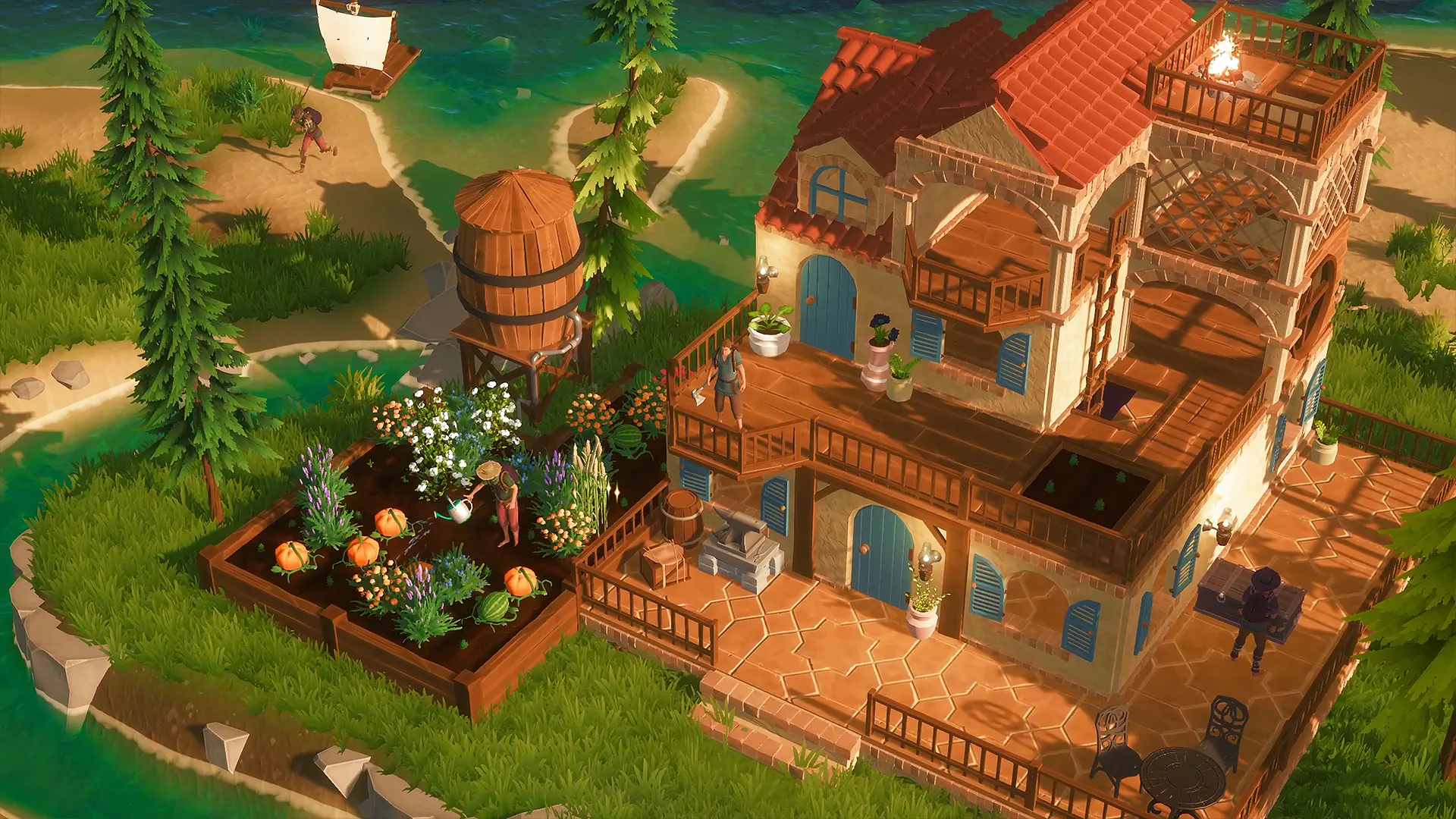 Convivência no modo multiplayer.