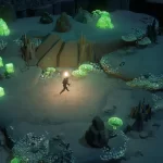 Bioma tóxico repleto de criaturas hostis.