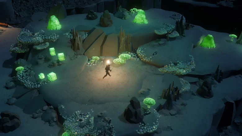 Bioma tóxico repleto de criaturas hostis.