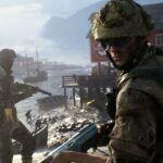 Soldados em combate em Battlefield 6 — imagem oficial da EA ilustrando ação no campo de batalha.