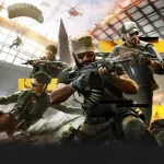 Operadores armados em combate no Estádio de Verdansk durante a Temporada 5 de Call of Duty Black Ops 6 e Warzone