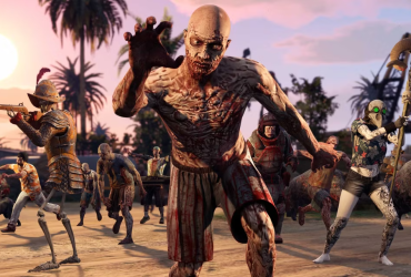 Jogadores enfrentam hordas de zumbis em Cayo Perico no novo modo de sobrevivência de GTA Online.