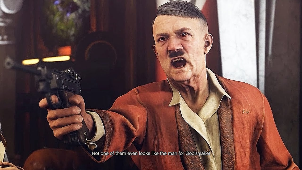 Hitler aparece armado em Wolfenstein II: The New Colossus