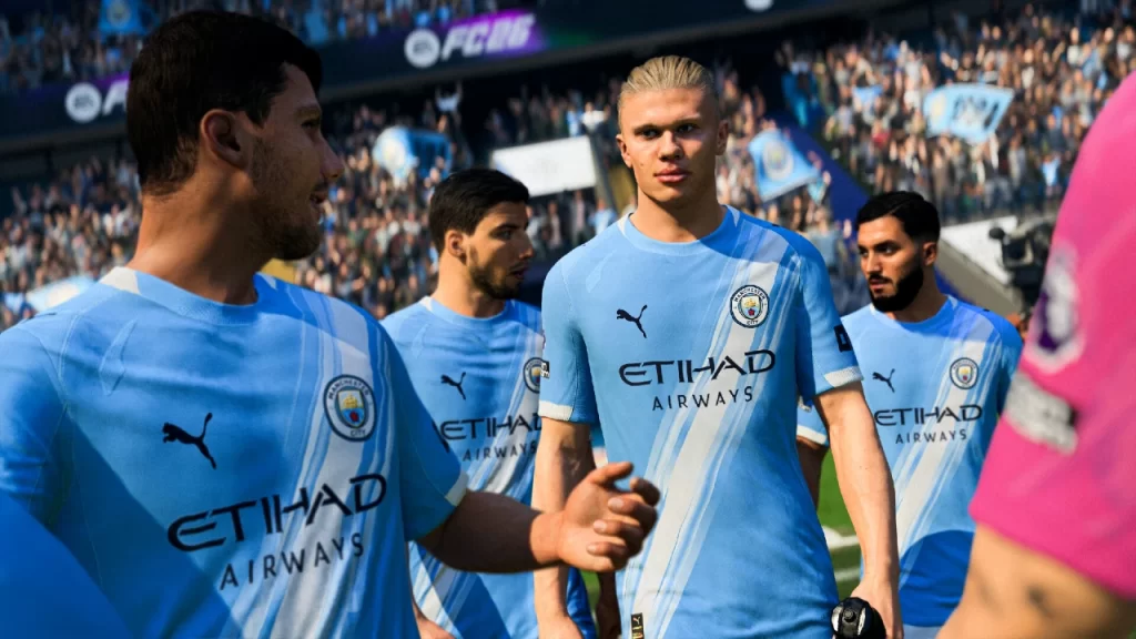 Haaland, Rodri e time do Manchester City FC 26