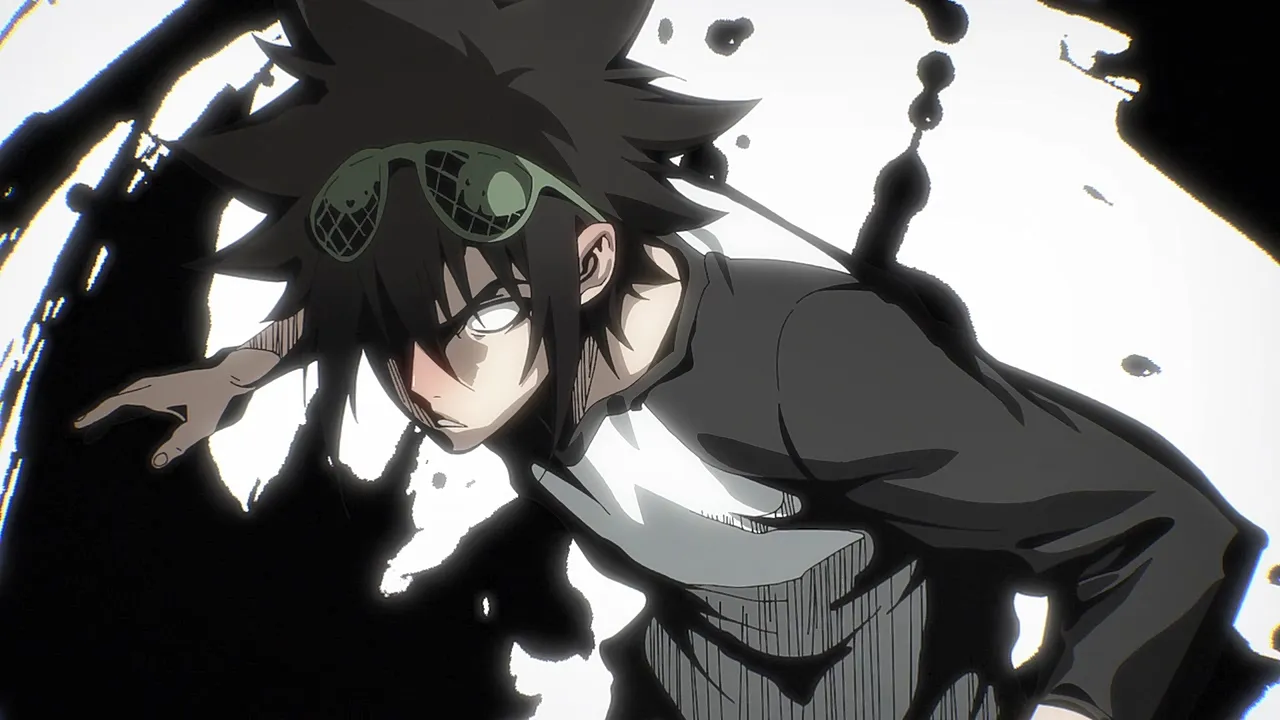 Cena de anime com animação dinâmica e estilo visual moderno característico dos estúdios MAPPA, Wit Studio e Bones que revolucionaram a indústria