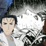 Colagem de personagens de anime incluindo Guts de Berserk e outros protagonistas marcados por traumas profundos e culpa impossível de superar