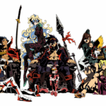 Ilustração com diversos personagens de anime clássicos reunidos, representando histórias com finais emocionalmente impactantes e narrativamente satisfatórios