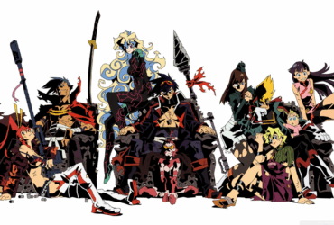 Ilustração com diversos personagens de anime clássicos reunidos, representando histórias com finais emocionalmente impactantes e narrativamente satisfatórios