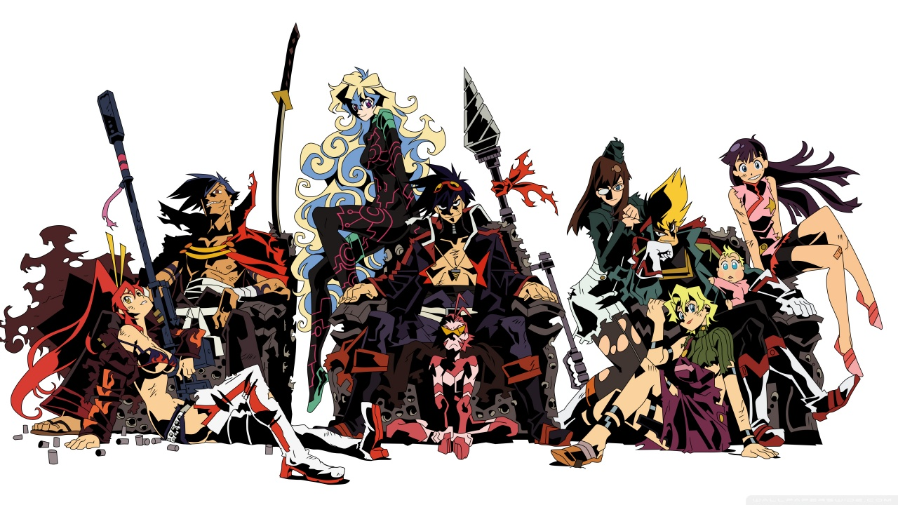 Ilustração com diversos personagens de anime clássicos reunidos, representando histórias com finais emocionalmente impactantes e narrativamente satisfatórios