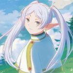 Frieren personagem principal do anime Frieren Beyond Journey's End em paisagem de montanha, um dos destaques mais esperados da temporada de inverno 2026