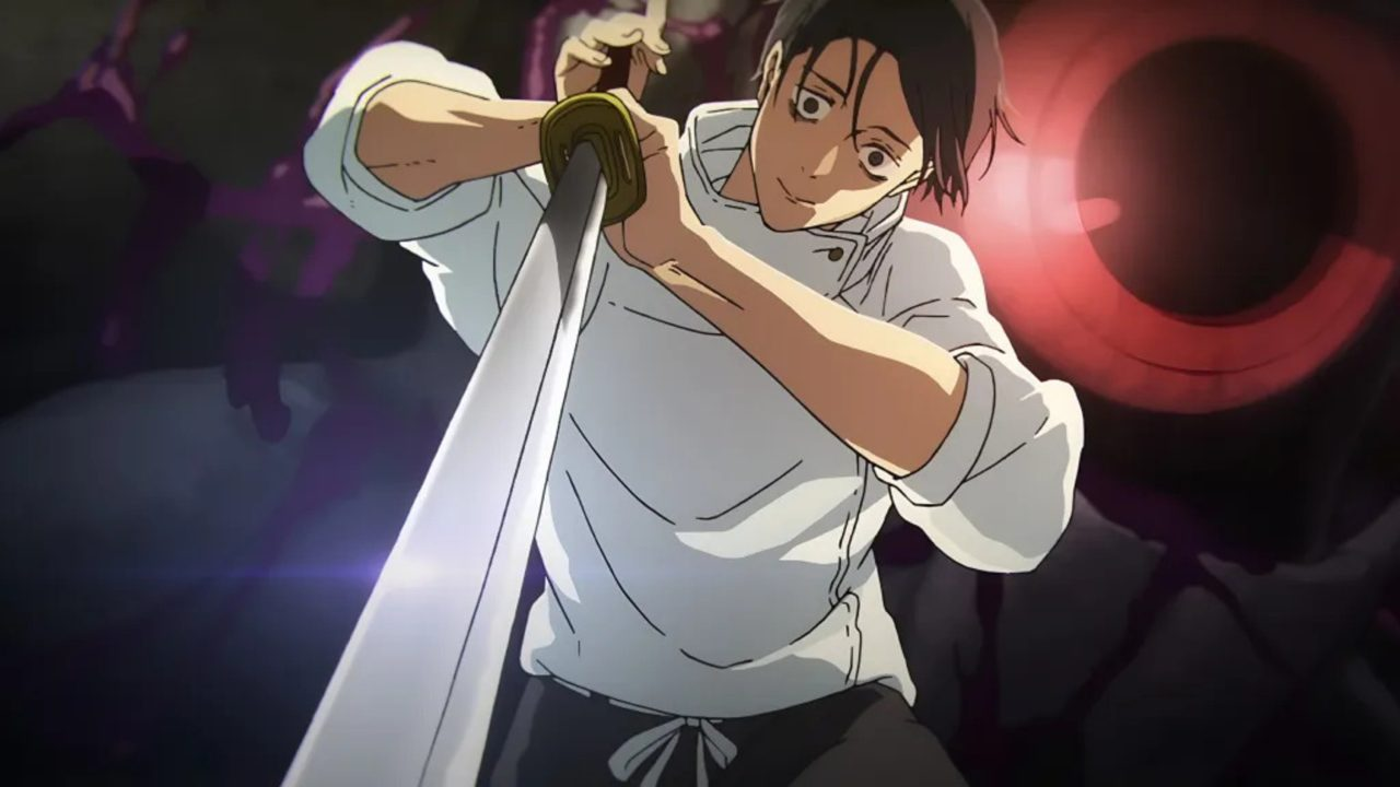 Yuta Okkotsu usando técnica amaldiçoada em cena de Jujutsu Kaisen temporada 3