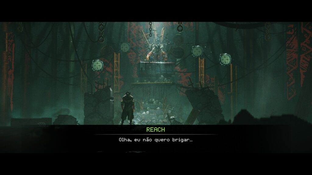 Screenshot de Replaced - Primeiro Boss do jogo