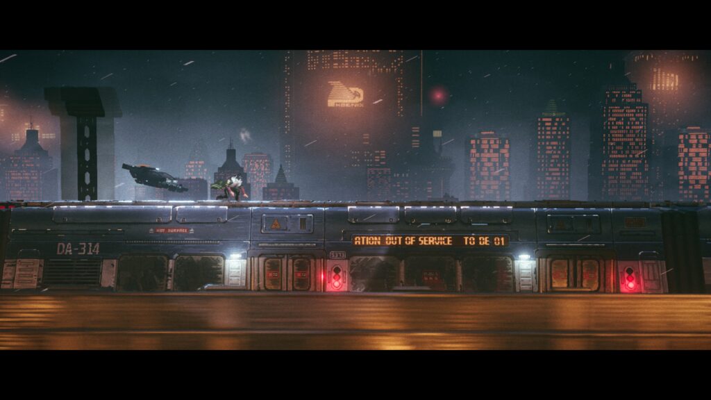 Screenshot de Replaced, - Reach no metrô
