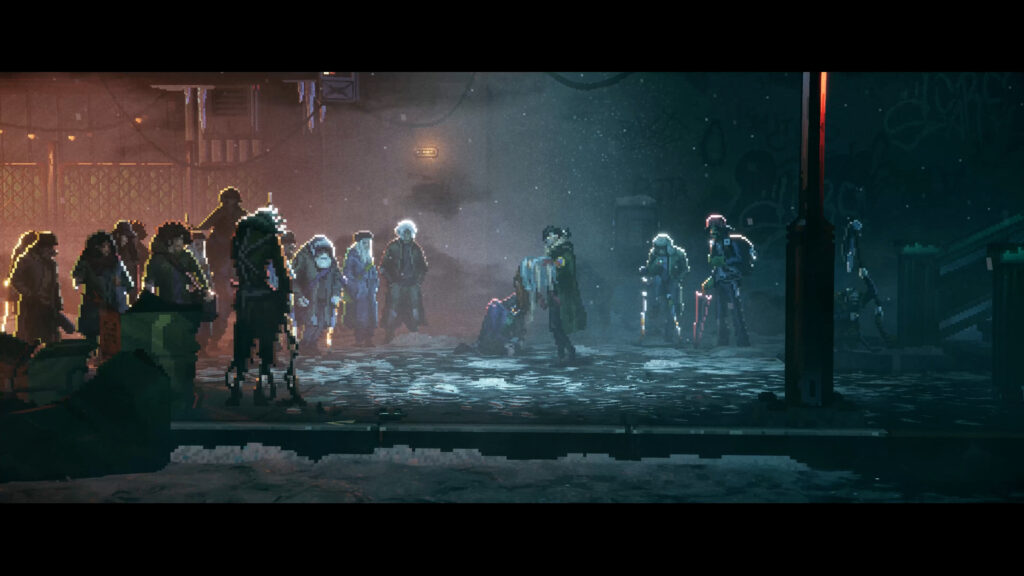 Screenshot de Replaced - Reach carregando mulher