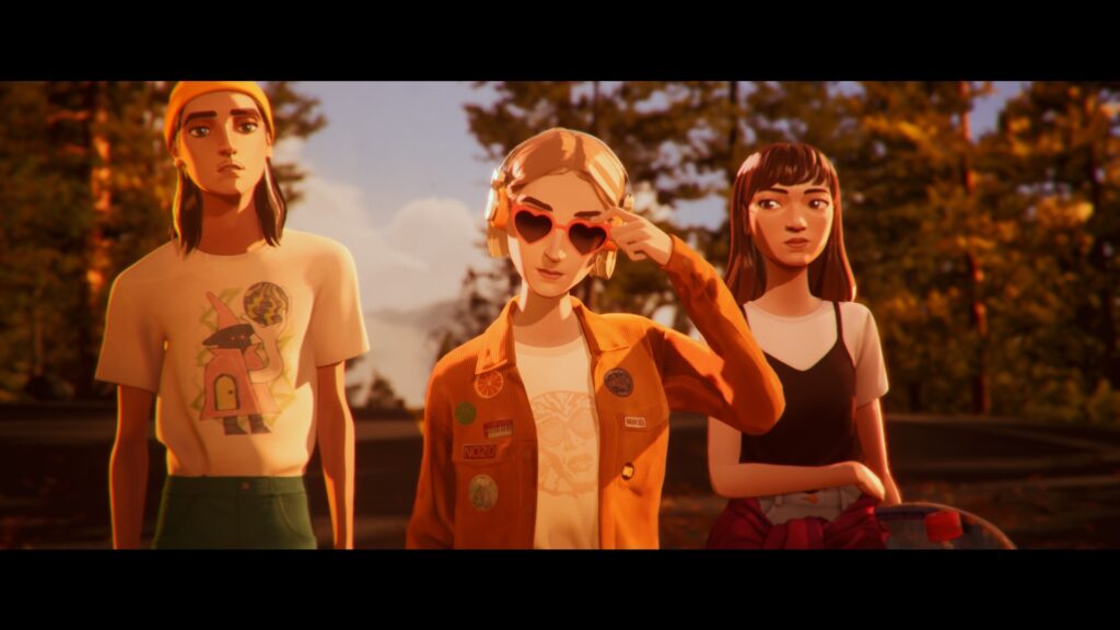 Screenshot do jogo Mixtape - O trio