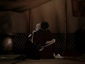Zuko e Iroh conversam em cena de Avatar, representando reconciliação e amadurecimento após erros do passado.