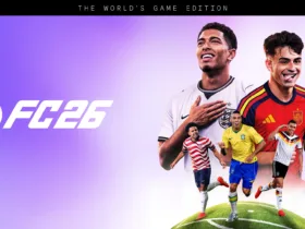 Arte oficial de EA Sports FC 26 The World's Game Edition.
