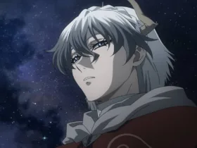 Arte oficial do anime The Bugle Call mostrando personagem principal com trombeta