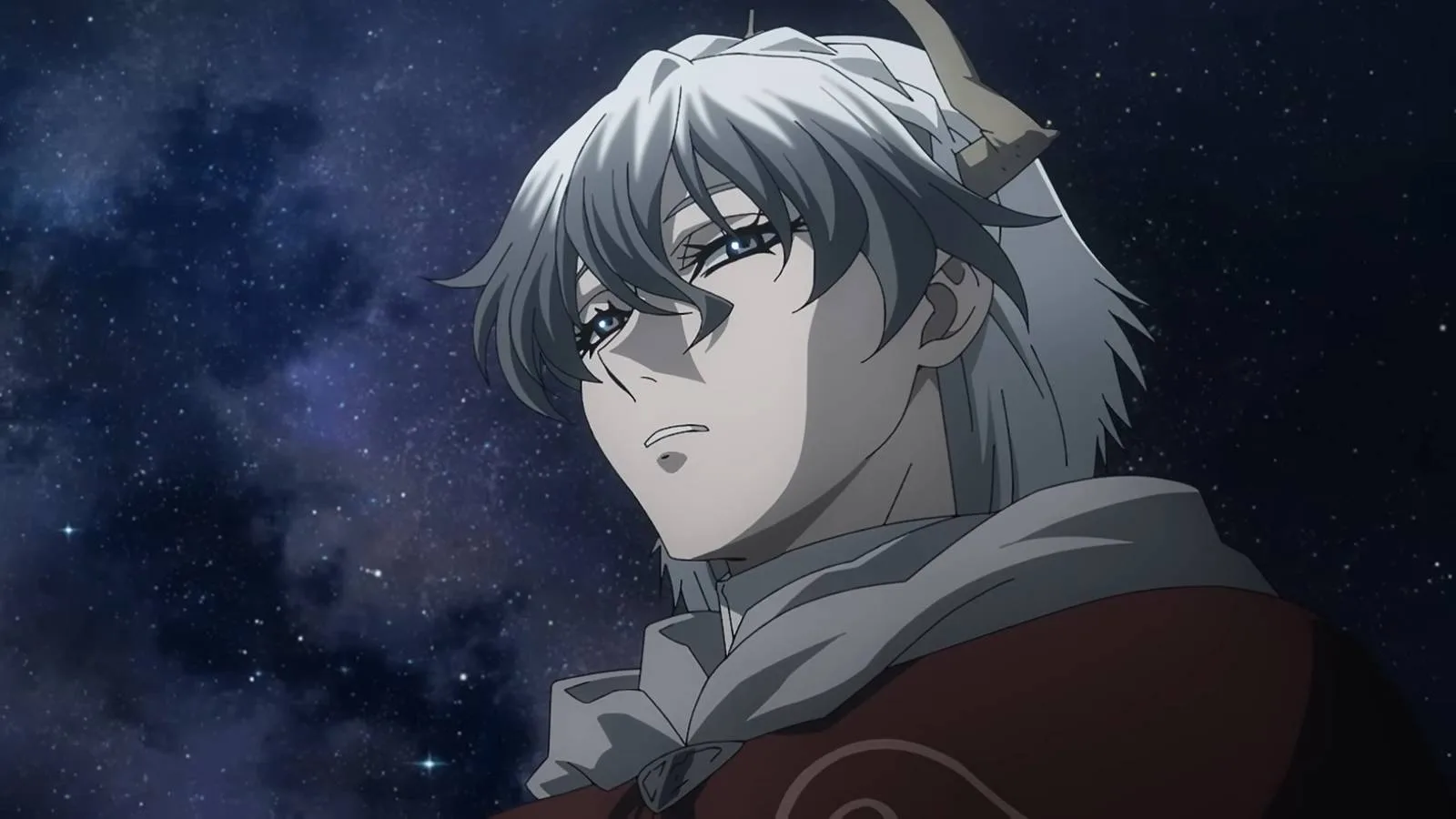 Arte oficial do anime The Bugle Call mostrando personagem principal com trombeta