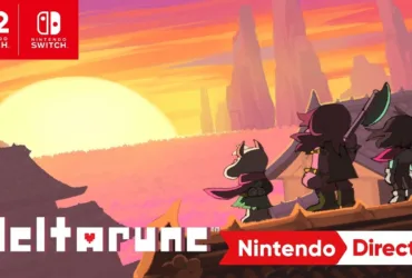 Arte oficial do Deltarune com personagens principais em destaque