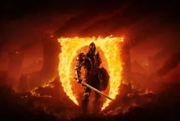 Arte oficial do The Elder Scrolls IV Oblivion Remastered para Nintendo Switch 2