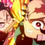 Capa de Demon Slayer: The Hinokami Chronicles 2 para Nintendo Switch 2 mostrando personagens do jogo