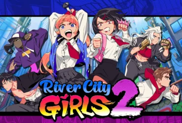 Capa oficial de River City Girls 2 com arte em pixel art mostrando as protagonistas