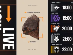 Captura de tela do EML 2026 Stage 1 mostrando gameplay de Rainbow Six Siege