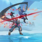 Cena de combate em Avatar Legends: The Fighting Game para PS5 com personagens em ação