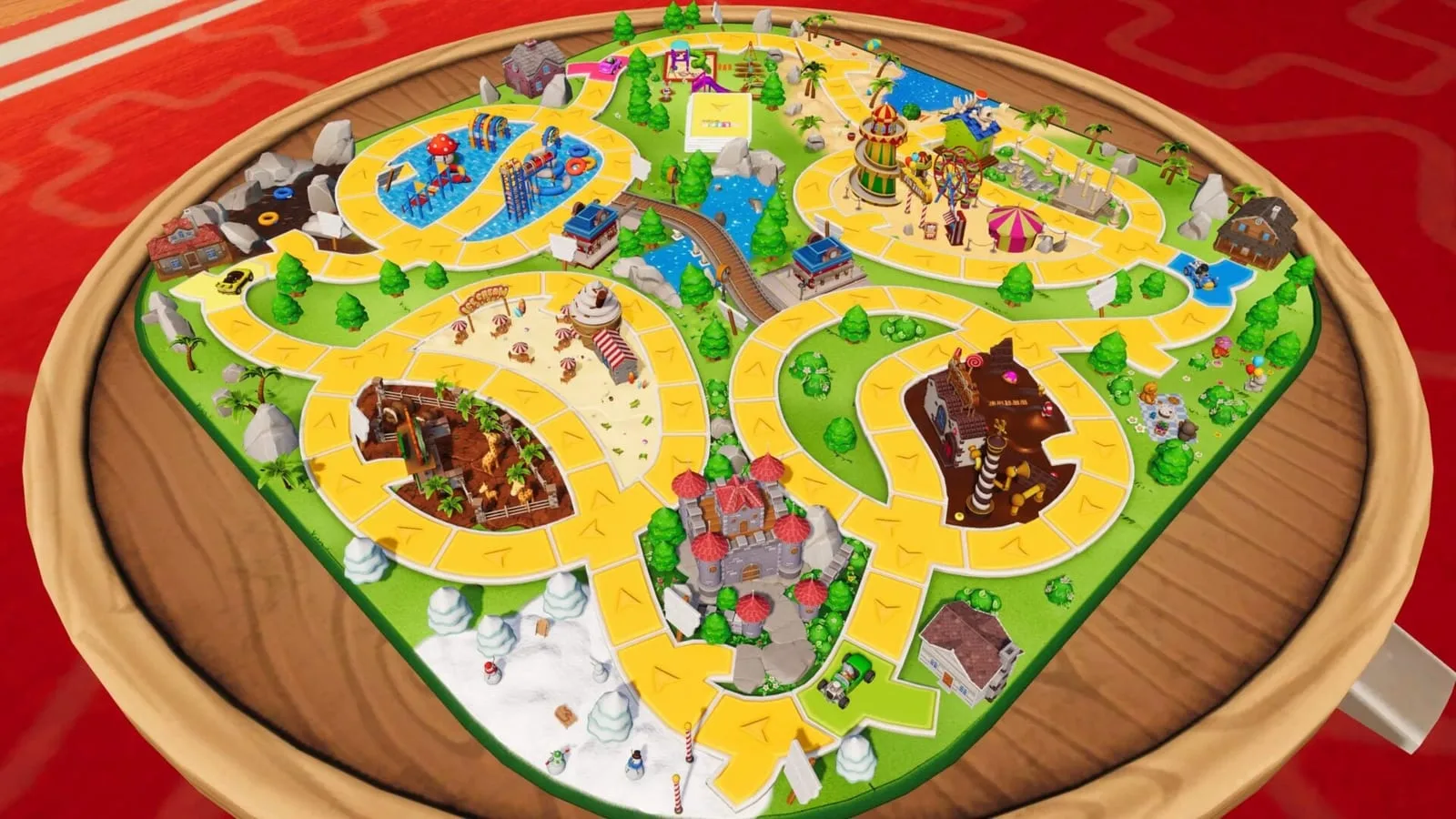 Cena de gameplay de Monopoly Jr. na Hasbro Games Junior Collection