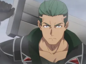 Cena do anime From Old Country Bumpkin to Master Swordsman temporada 2 mostrando personagens em ação