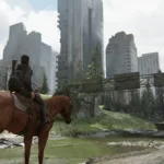 Cena do mod multiplayer de The Last of Us Part 2 mostrando personagens em um mapa do jogo