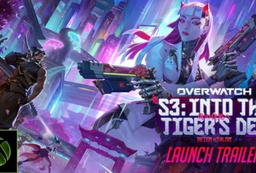 Cena do trailer oficial da Temporada 3 de Overwatch, Into the Tiger’s Den