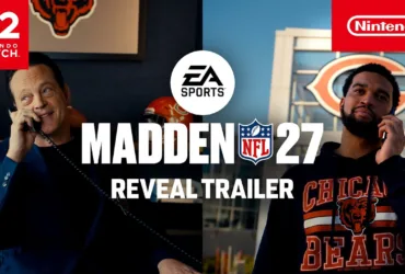 Cena do trailer oficial de Madden NFL 27 para Nintendo Switch 2