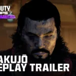 Cena do trailer oficial do modo Kowakujō Zombies em Call of Duty: Black Ops 7 com Oni e Hellhounds