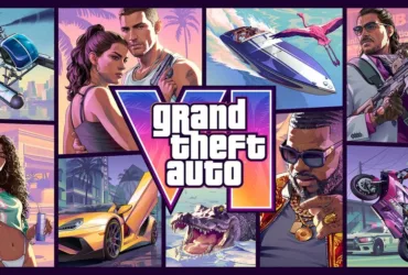 Cenas de Grand Theft Auto VI mostrando a neonpunk Vice City no PS5