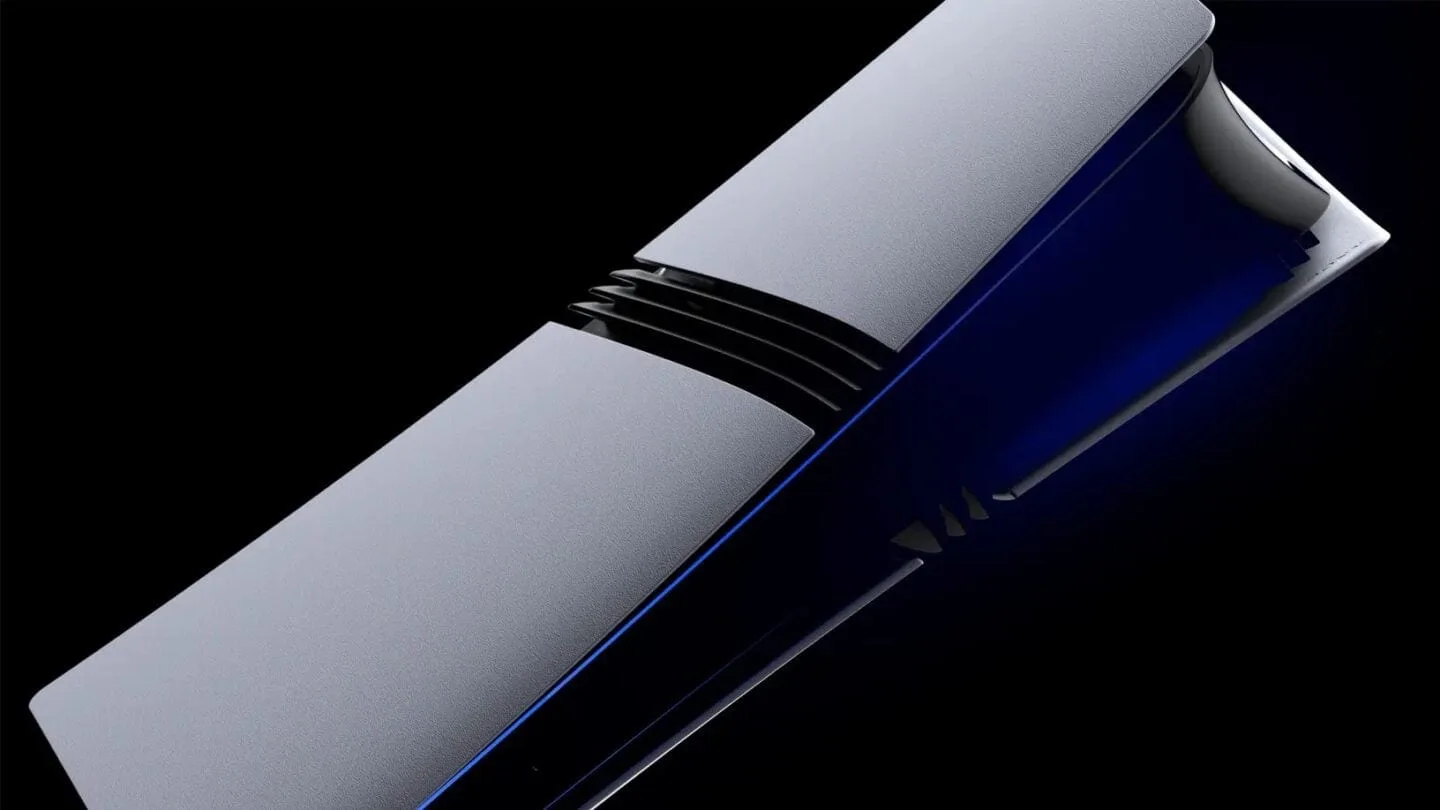 Console PlayStation 5 em destaque