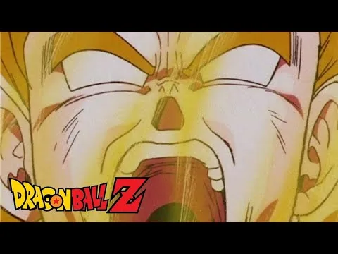 Goku se transforma em Super Saiyajin em Dragon Ball Z