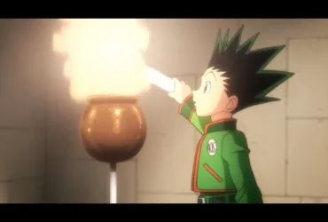 Hunter x Hunter em trailer oficial representando o sistema Nen