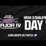 Imagem da transmissão oficial do Call of Duty League Major IV Qualifiers Week 3 Day 1