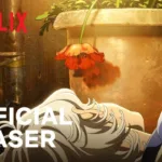 Imagem do anime Fool Night, mostrando personagem em cenário sombrio e futurista