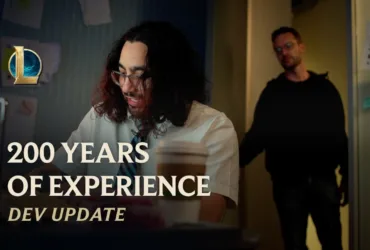Imagem do dev update oficial da Riot Games para League of Legends