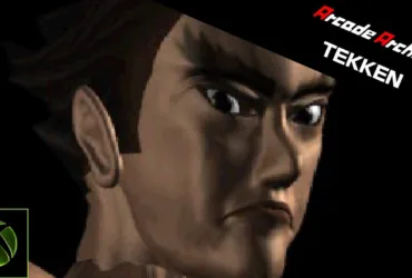 Imagem do trailer oficial de Arcade Archives 2 TEKKEN mostrando personagens em luta