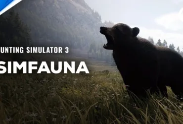 Imagem mostra o ecossistema realista do SimFauna em Hunting Simulator 3 no PS5