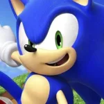 Imagem oficial da franquia Sonic the Hedgehog para o 35º aniversário