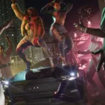 Imagem oficial de GTA 6 destacando Vice City e o PS5 Pro