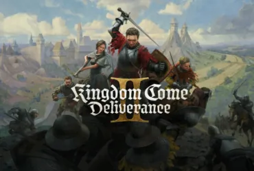 Imagem oficial de Kingdom Come: Deliverance 2 com personagem em armadura medieval