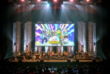 Imagem oficial do show de My Hero Academia em comemoração aos 10 anos